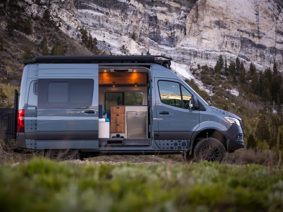 A camper van conversion by Off Highway Van