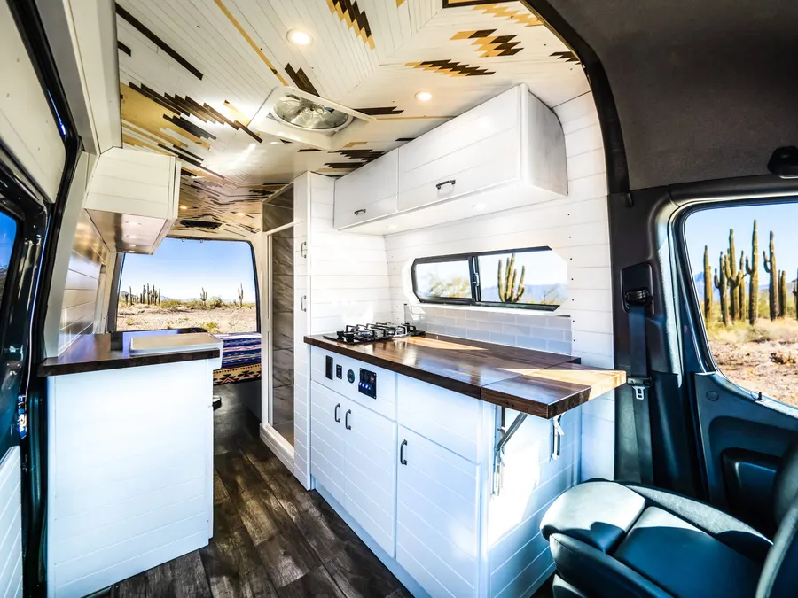 A camper van conversion by Tommy Camper Vans
